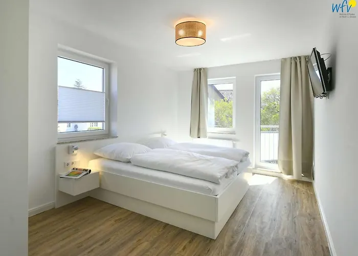 公寓 Haus Am Dorfbrunnen Moewe 万根沃格